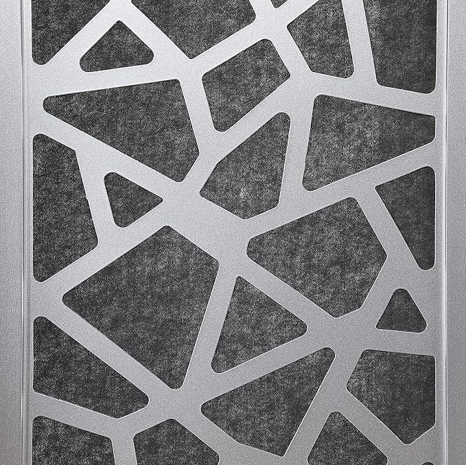 Roundhill Furniture Aurra 4-Panel Wood Room Divider, Folding Portable Partition Screen, Black Screen with Silver Frame