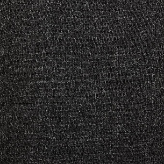 ZeeMart Burlap Style Farmhouse Table Runners 60 Inches Long, Black Rustic Woven Dining Table Runner for Everyday Use, 14x60 Inches, Black