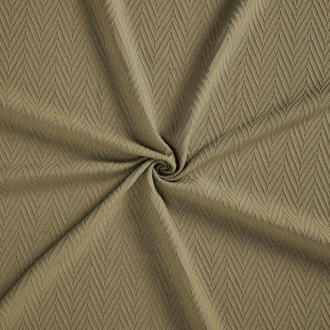 Superior Metro All-Season Cotton Blanket, Woven Blanket for Couch, Bed, Bedding, Farmhouse, Home Essentials, Cute and Cozy Bohemian Blankets, Herringbone Weave, California King, Sage