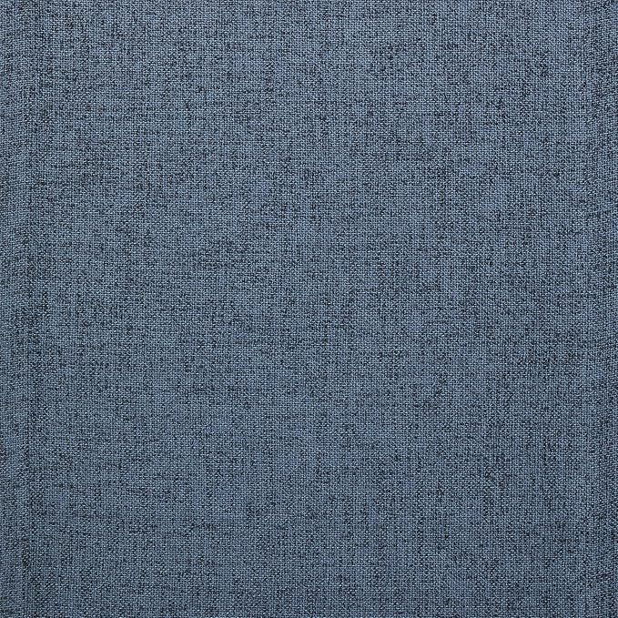 ZeeMart Burlap Style Farmhouse Table Runners 90 Inches Long, Blue Rustic Woven Dining Table Runner for Everyday Use, 14x90 Inches, Blue